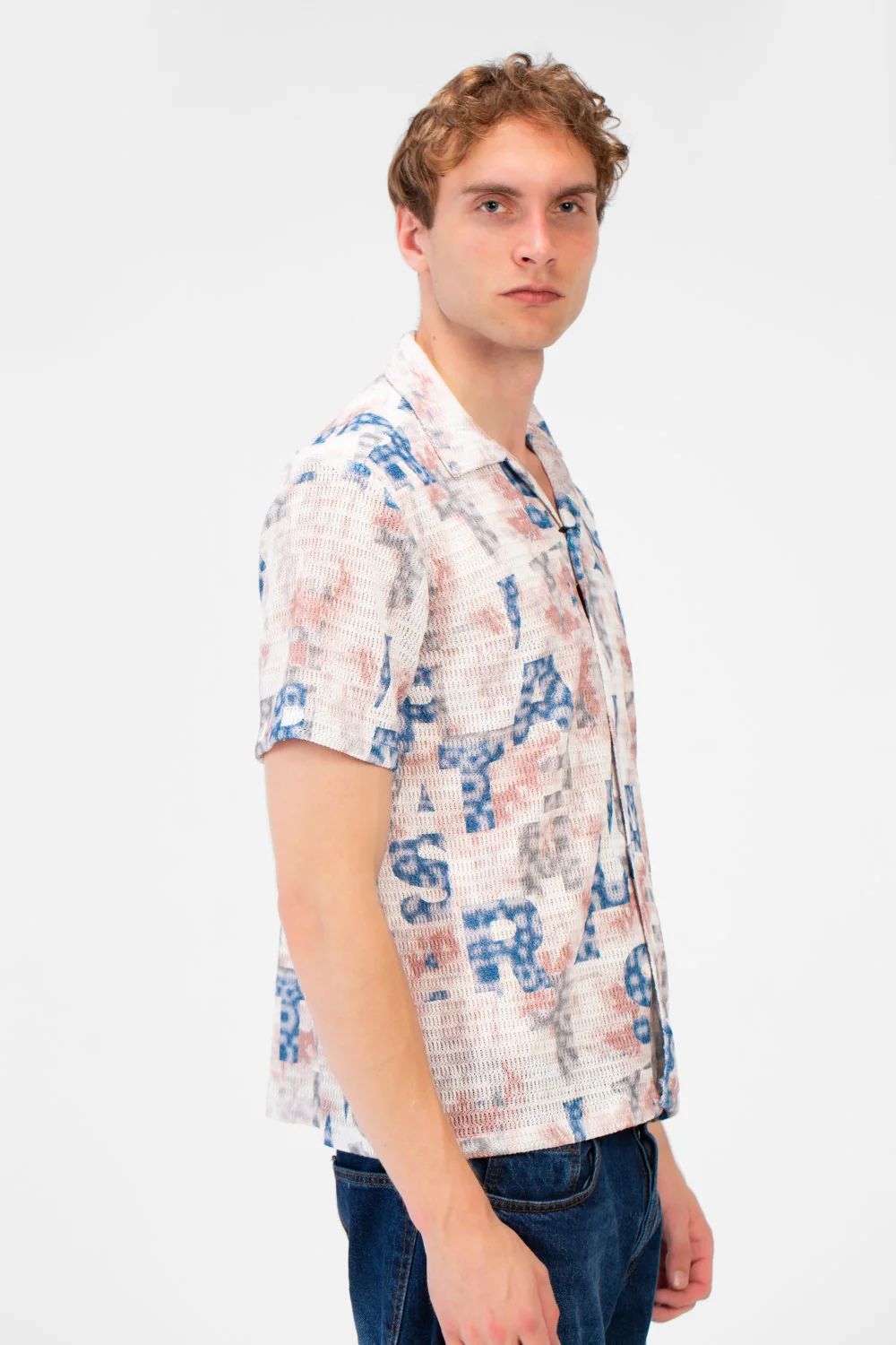 Men's Half Sleeve Slim Fit Jakar Shirt In Distinctive Summer Colors - Image 7