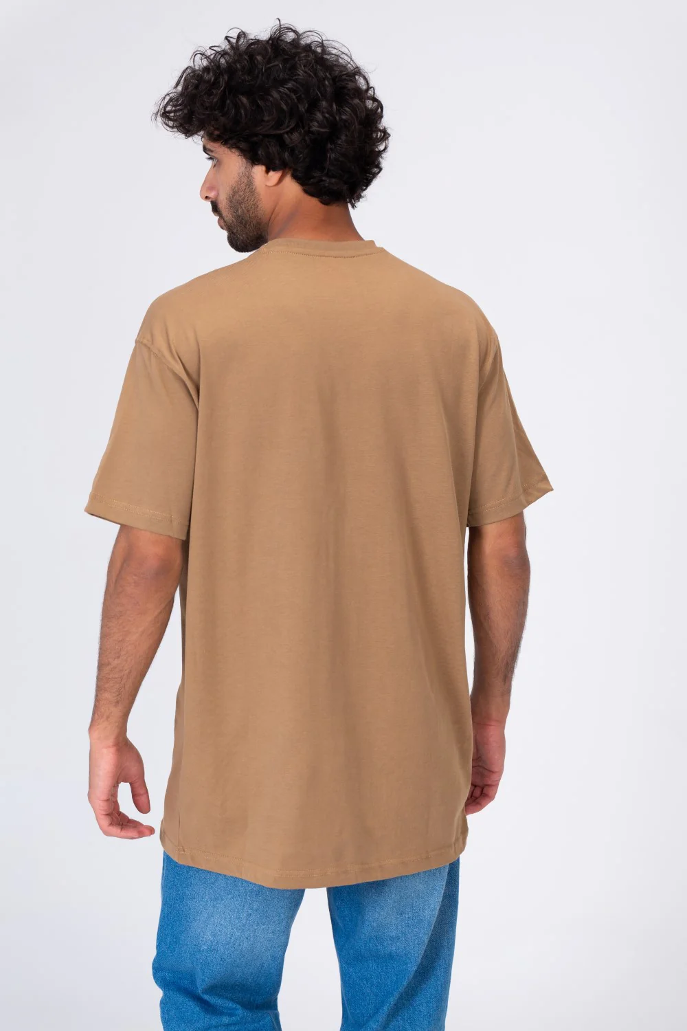 Mens Half Sleeve T-shirt Made Of Soft Cotton With A Zipper Pocket On The Front - Image 5