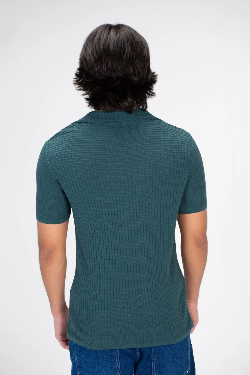 Men's Half Sleeved Shirt With Buttons And A Front Pocket With Comfortable Material - Image 2