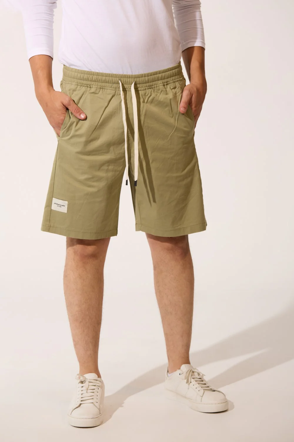 Men's High Quality Basic Linen Short With Drawstring At The Waist And Pockets - Image 21