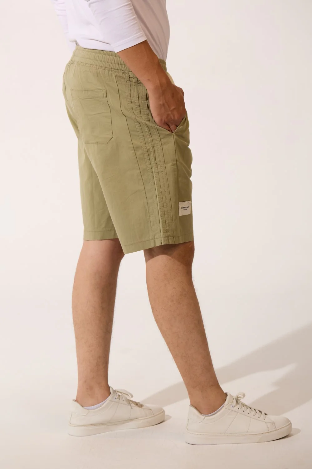Men's High Quality Basic Linen Short With Drawstring At The Waist And Pockets - Image 23