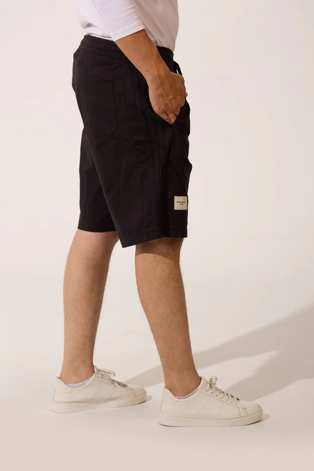 Men's High Quality Basic Linen Short With Drawstring At The Waist And Pockets - Image 7