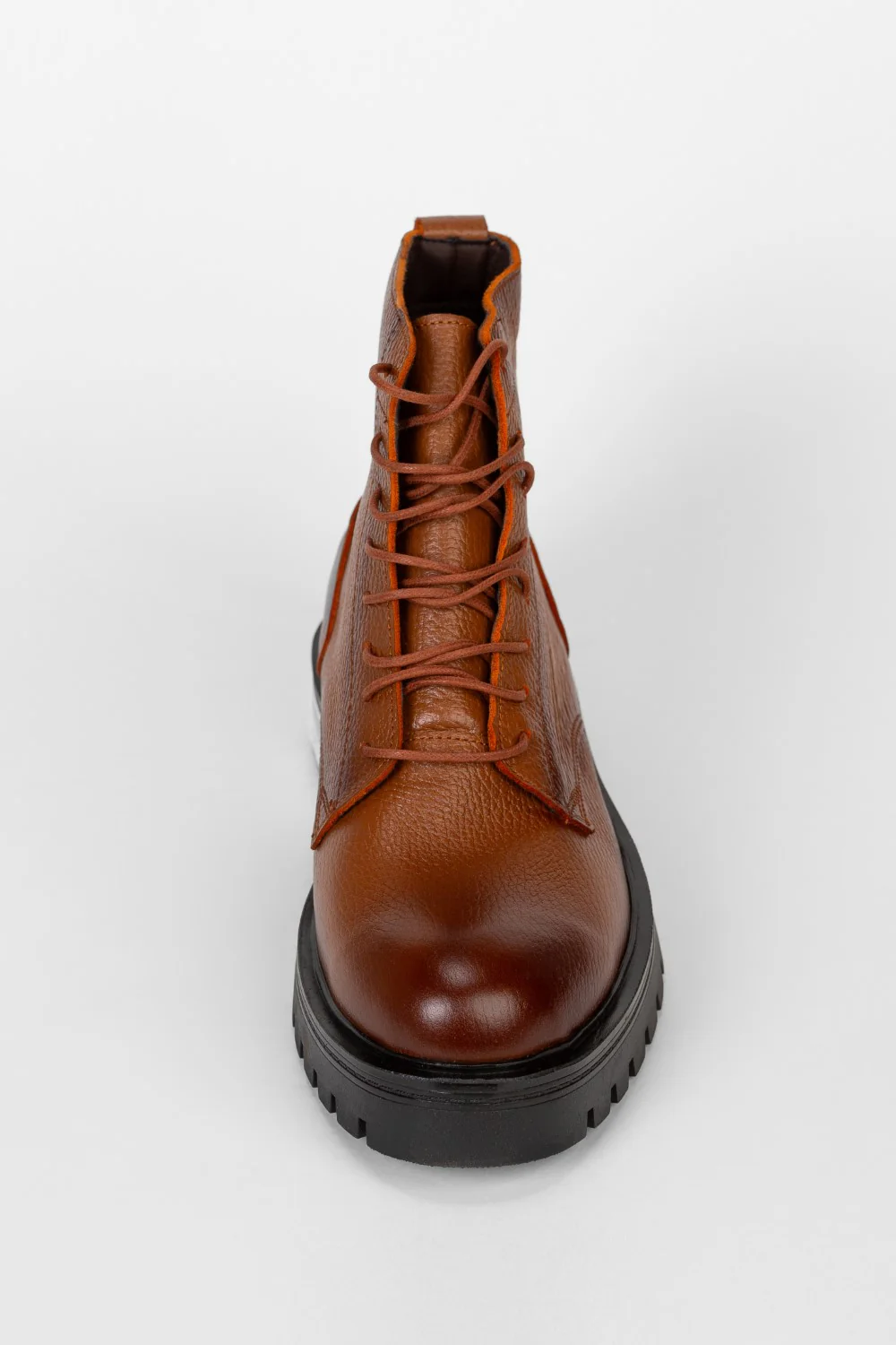 Men's High Top Leather Half Boot Shoes - Image 10