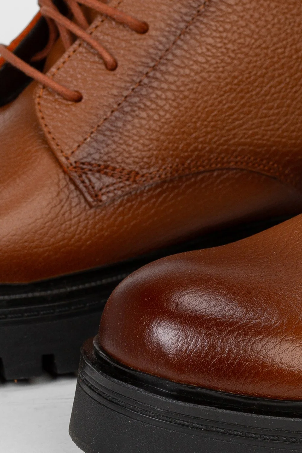 Men's High Top Leather Half Boot Shoes - Image 11