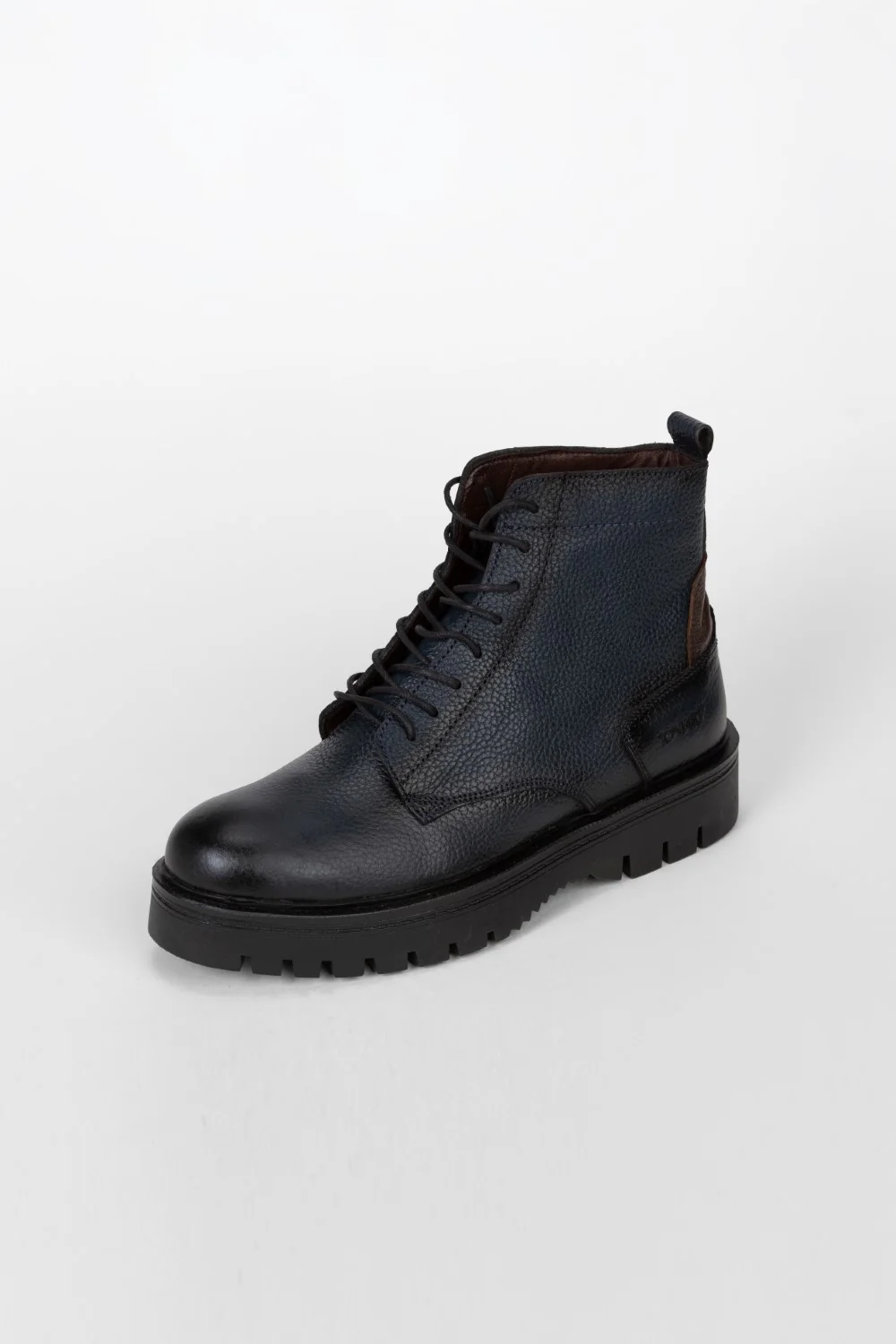 Men's High Top Leather Half Boot Shoes - Image 8