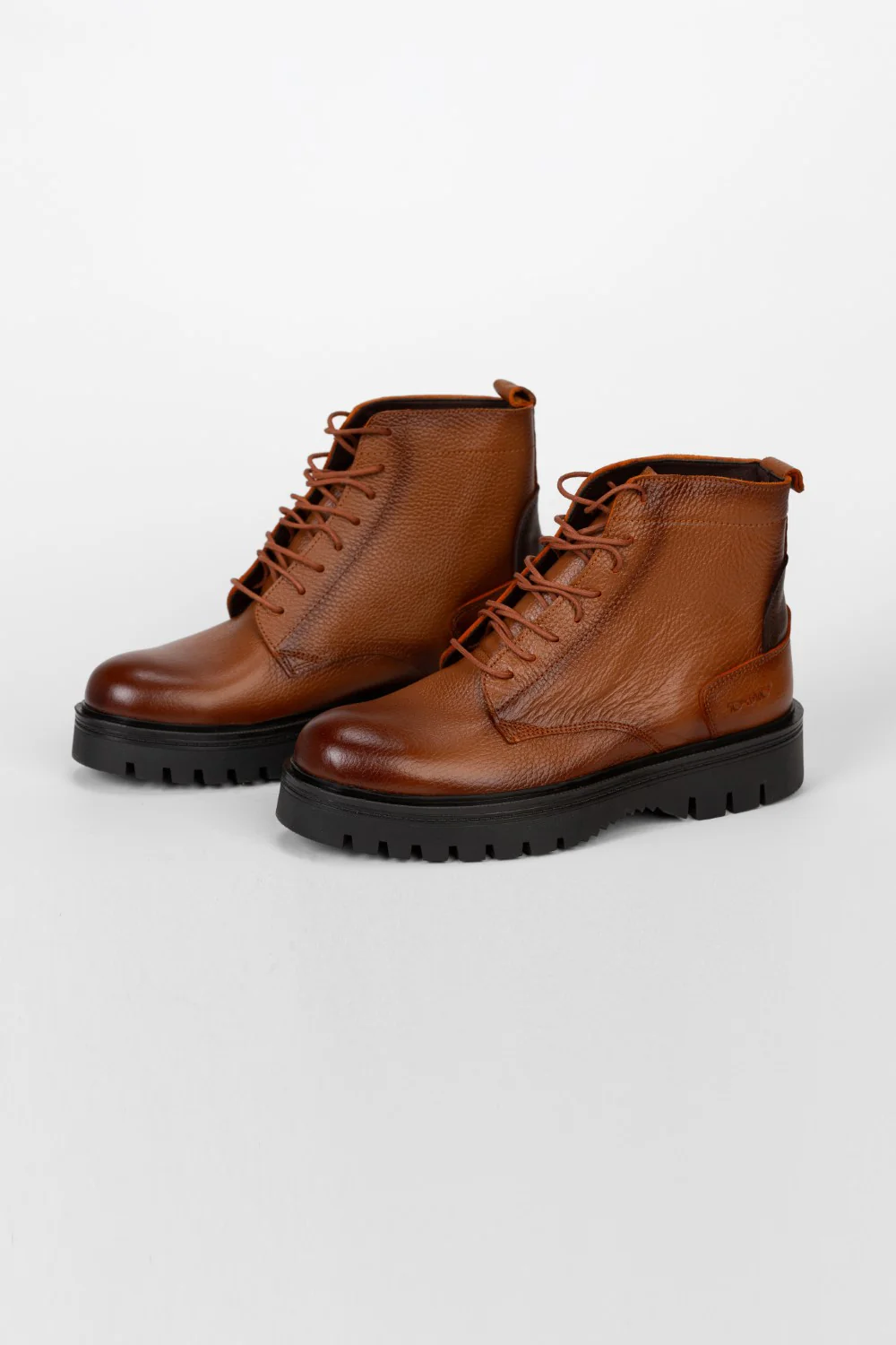 Men's High Top Leather Half Boot Shoes - Image 9