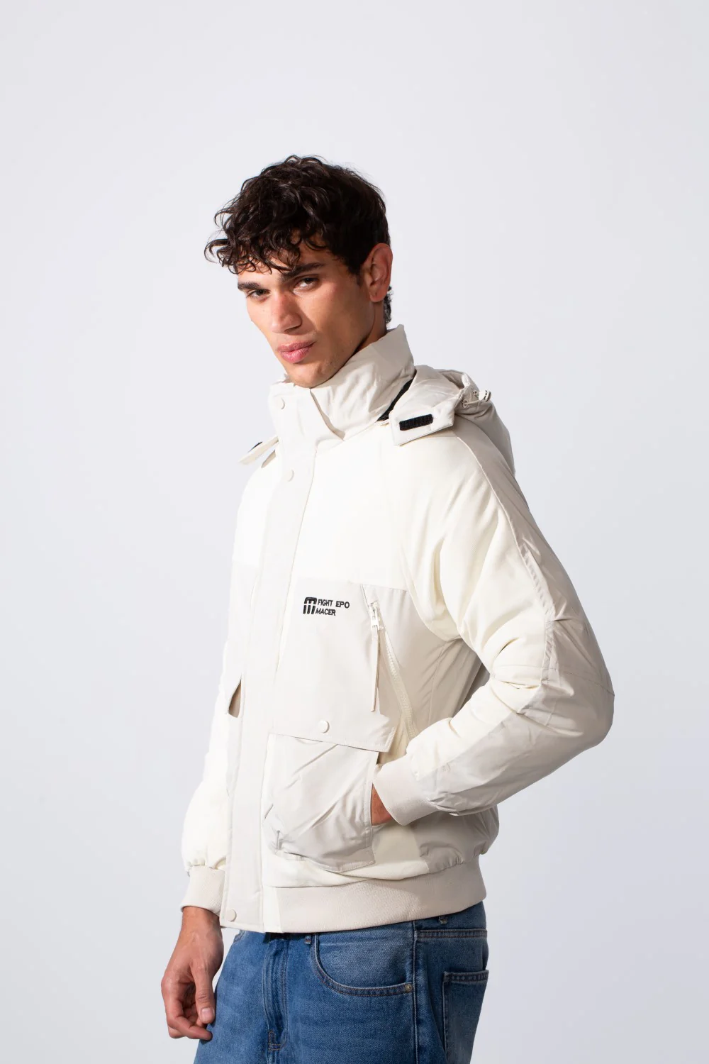 Men's Hooded Casual Utility Waterproof Jacket - Image 12