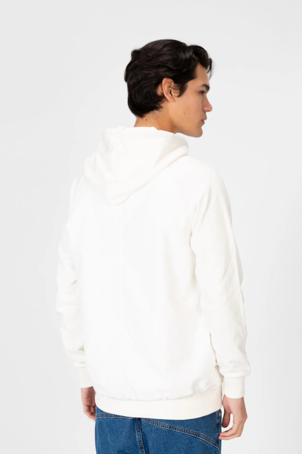 Men's Hooded Sweatshirt With Full Front Zip And Pockets - Image 6