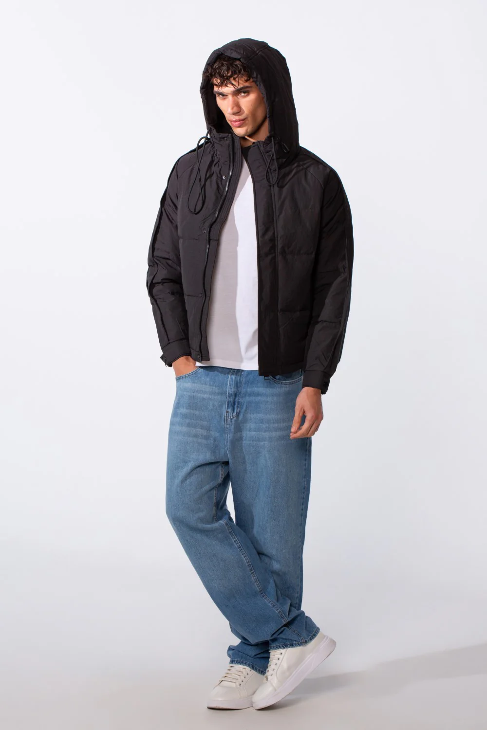 Men's Hooded Waterproof Casual Jacket - Image 7