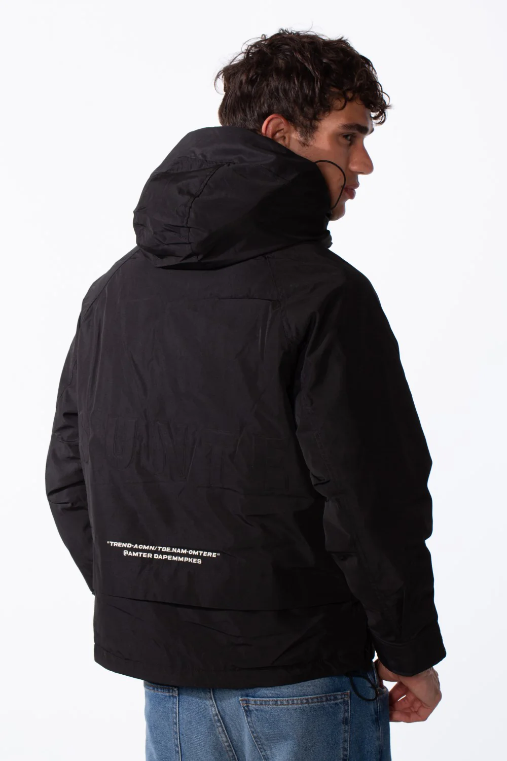 Men's Hooded Waterproof Tomato Jacket With Pockets - Image 2