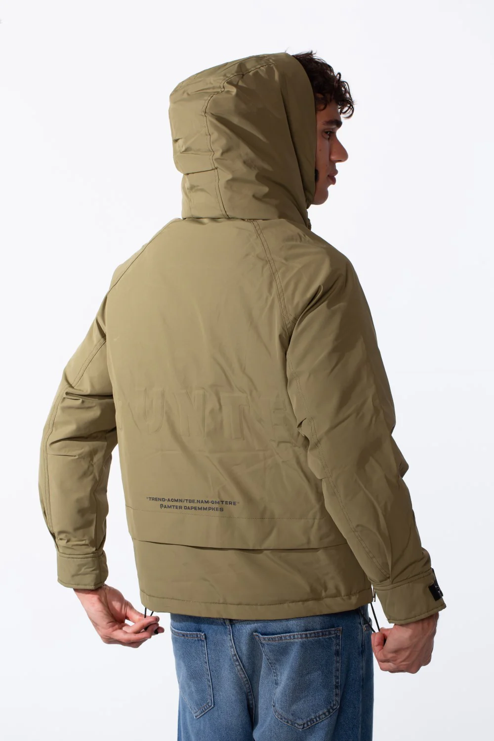 Men's Hooded Waterproof Tomato Jacket With Pockets - Image 7