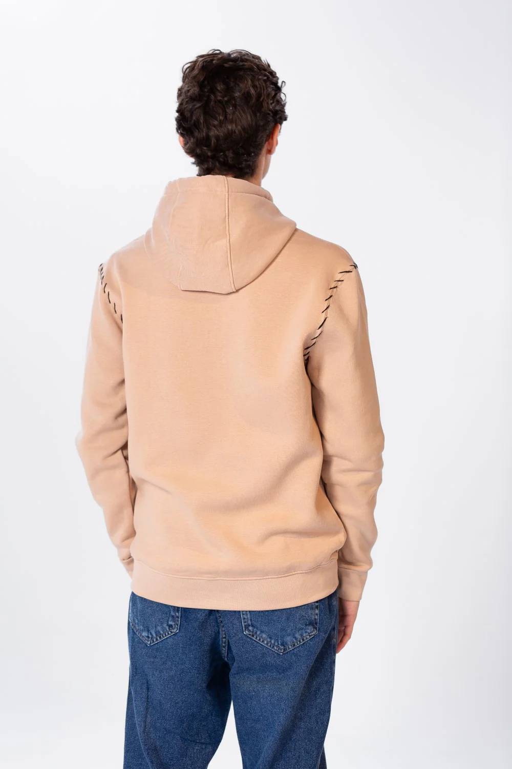 Men's Hoodie-Cut Sweatshirt With Tomato Badge On The Front - Image 2
