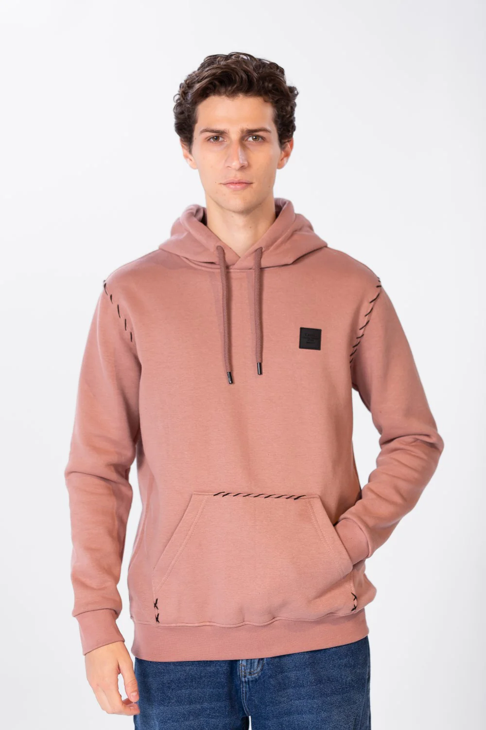 Men's Hoodie-Cut Sweatshirt With Tomato Badge On The Front - Image 4