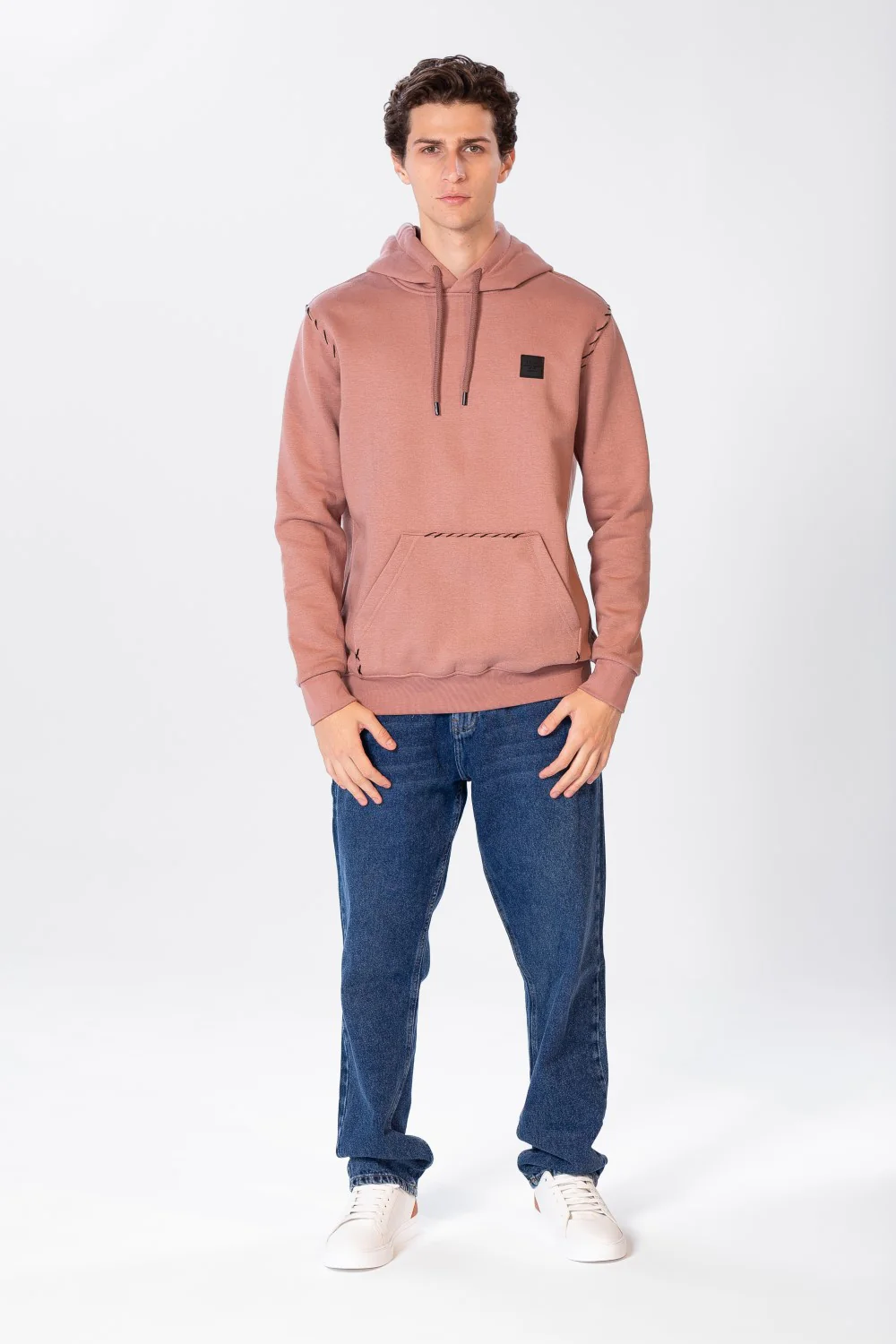 Men's Hoodie-Cut Sweatshirt With Tomato Badge On The Front - Image 6
