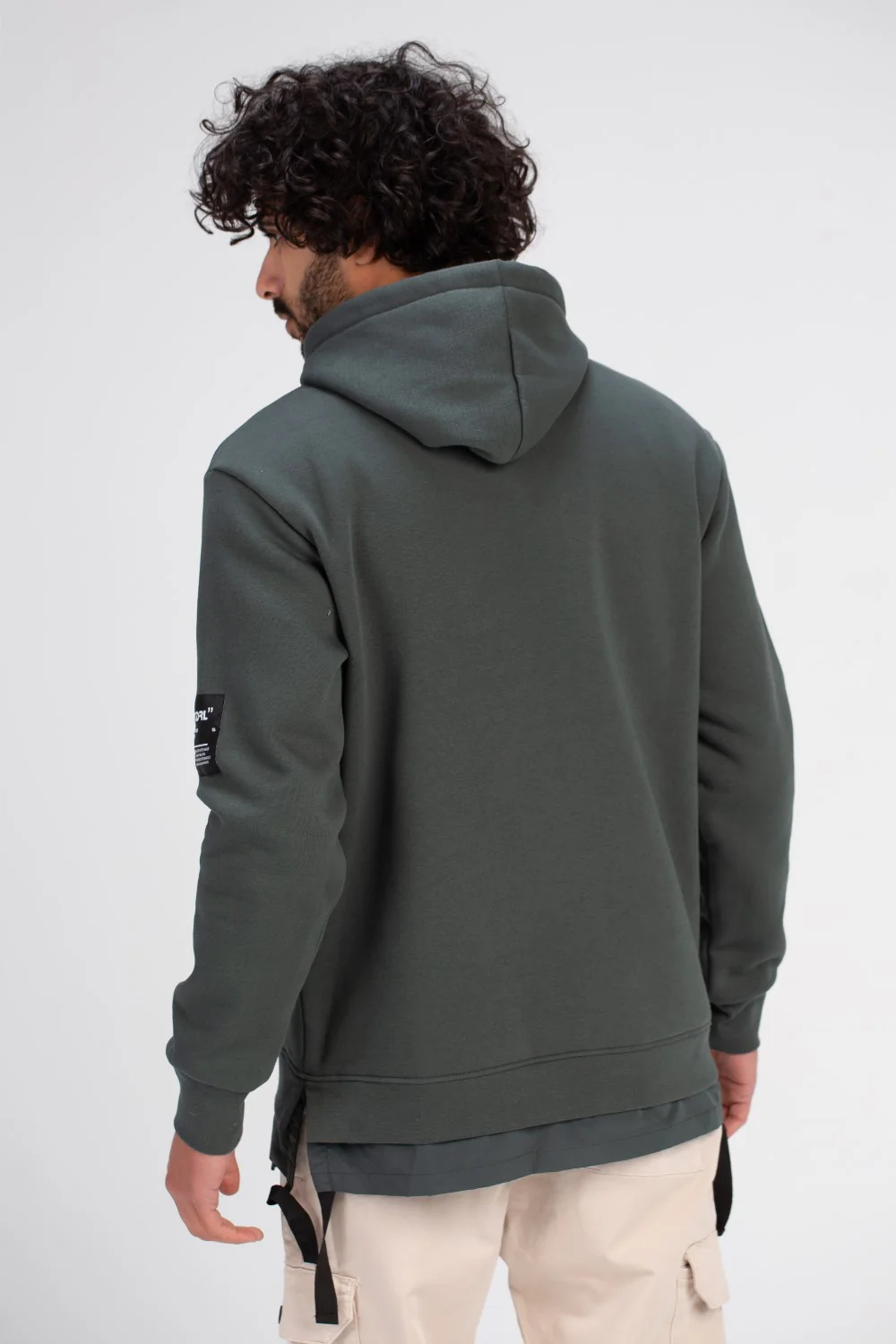 Men's Hoodie Padded Front Pocket Hooded Sweatshirt - Image 5