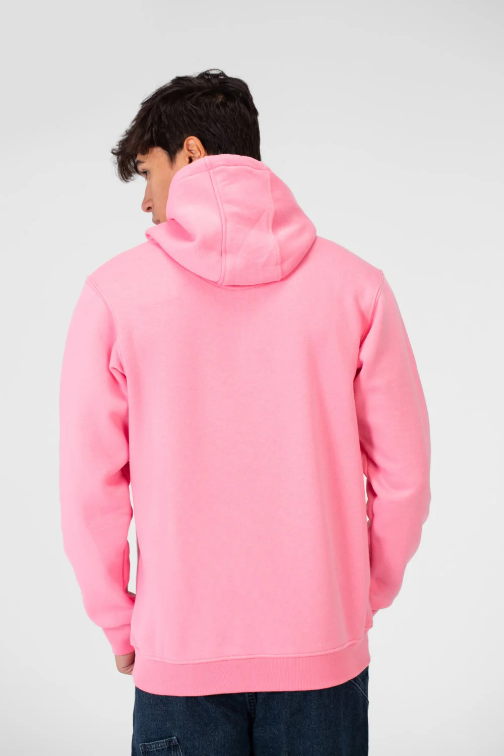 Men's Hoodie With Front Print And Kangaroo Pocket - Image 10