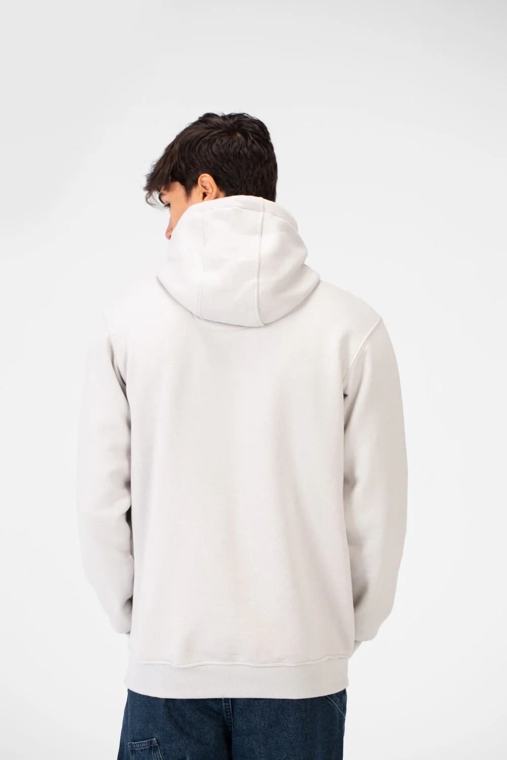 Men's Hoodie With Front Print And Kangaroo Pocket - Image 6