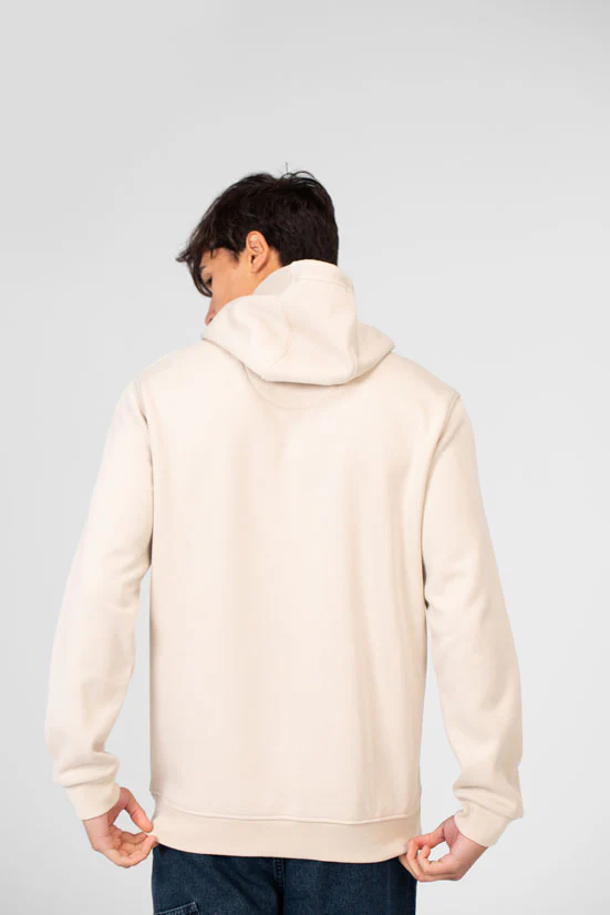 Men's Hoodie With Long Sleeves And A Unique Cut - Image 2