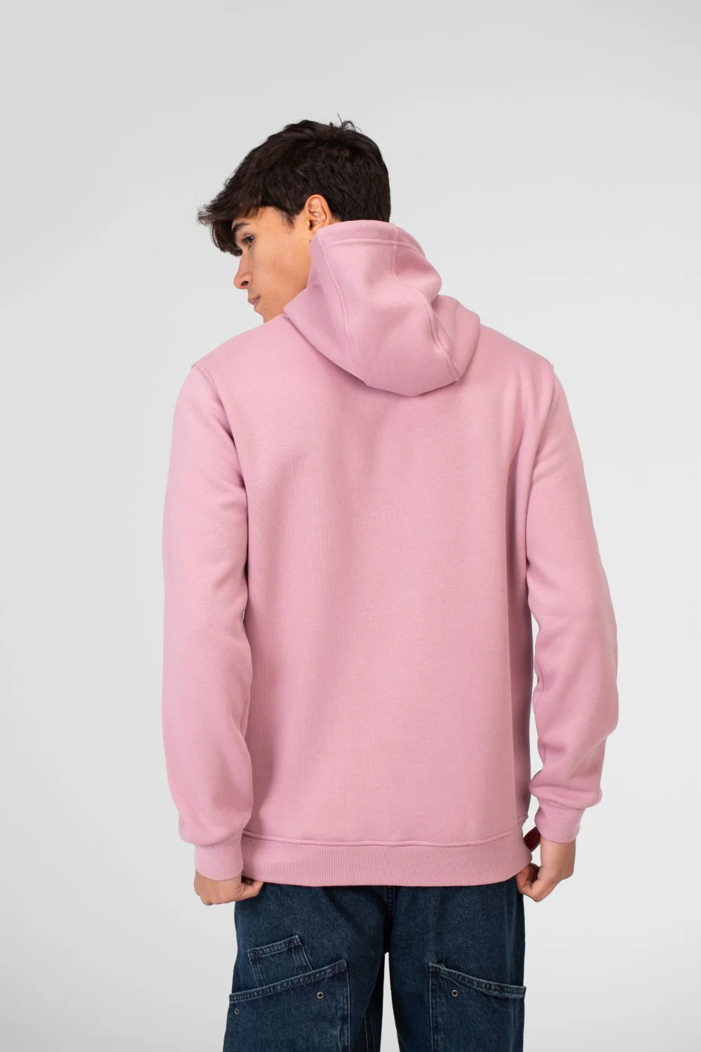 Men's Hoodie With Long Sleeves And A Unique Cut - Image 22