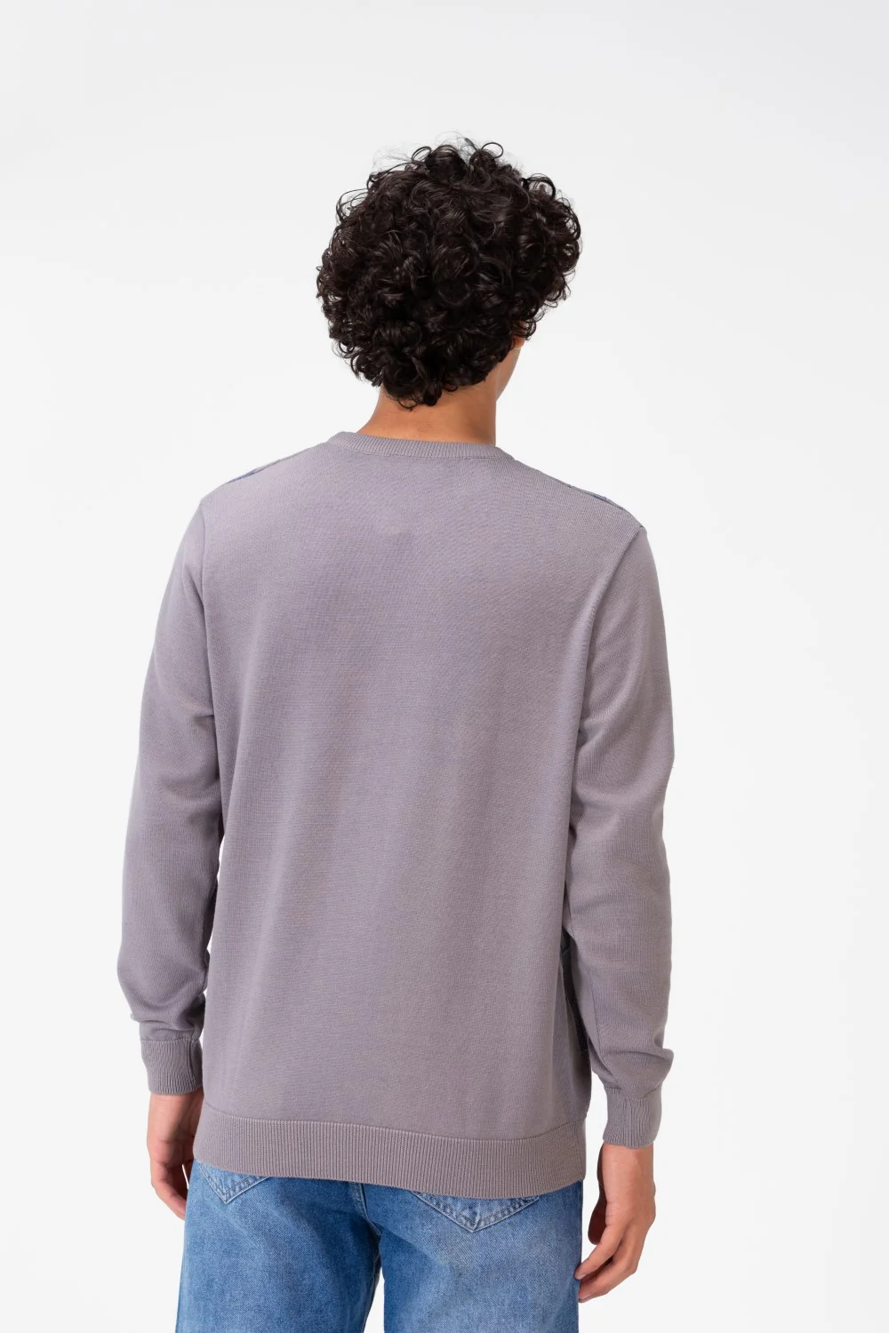 Men's Jakar Printed Pullover With Crew Neck And Long Sleeves - Image 2