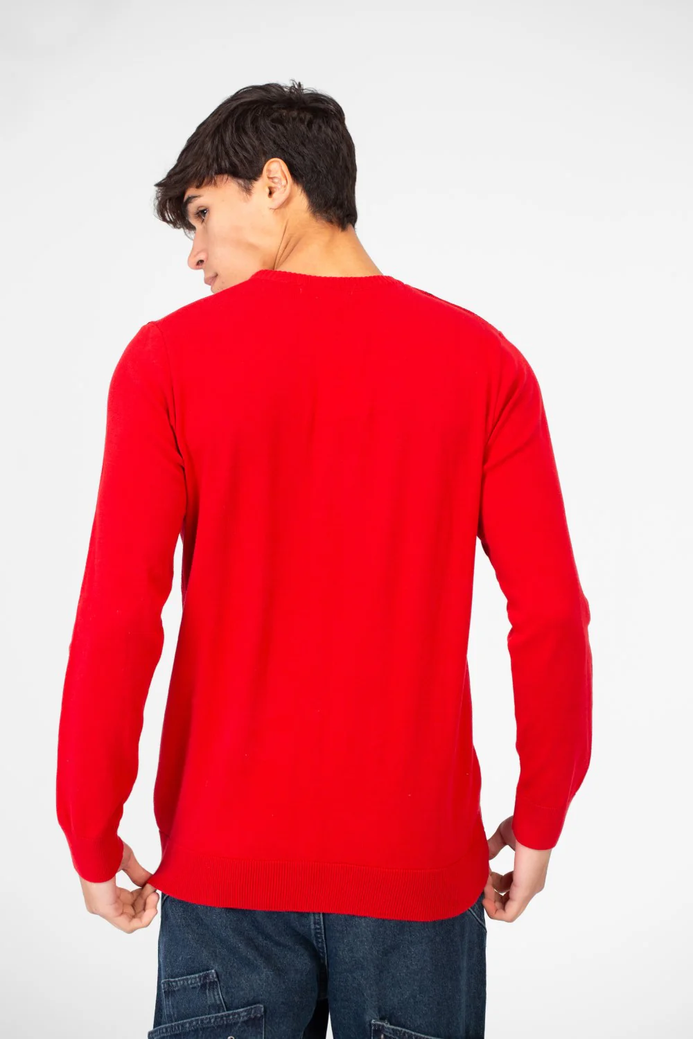 Men's Jakar Sweater Pullover With Round Neck And Sleeves - Image 10