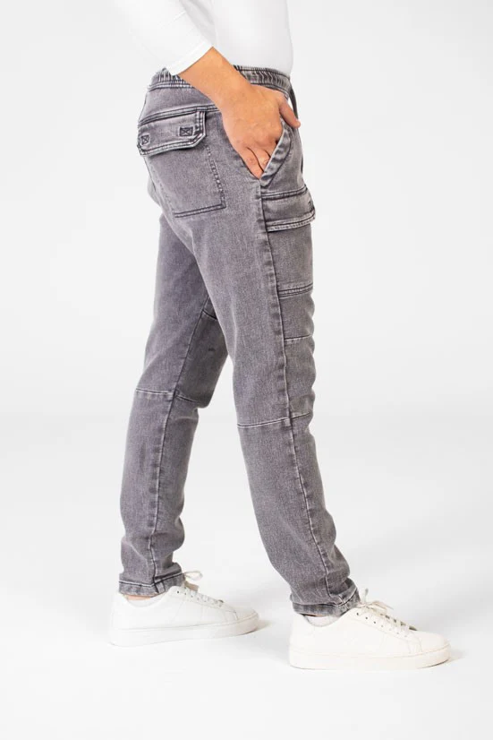 Men's Jeans Sherwal Pants With Modern Front Pockets - Image 11