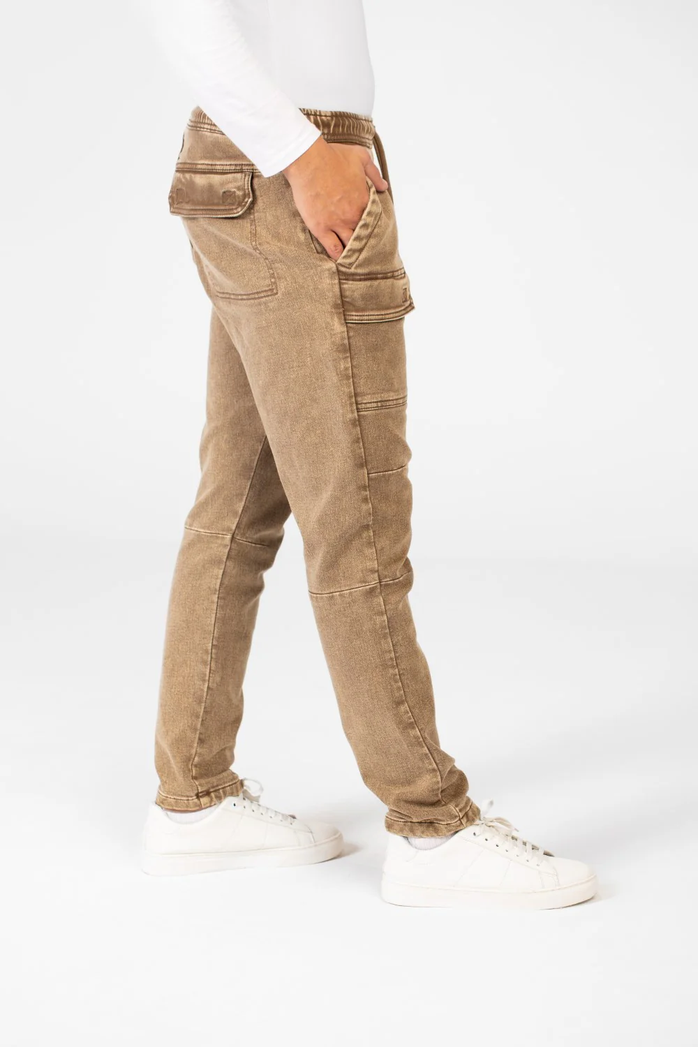Men's Jeans Sherwal Pants With Modern Front Pockets - Image 23