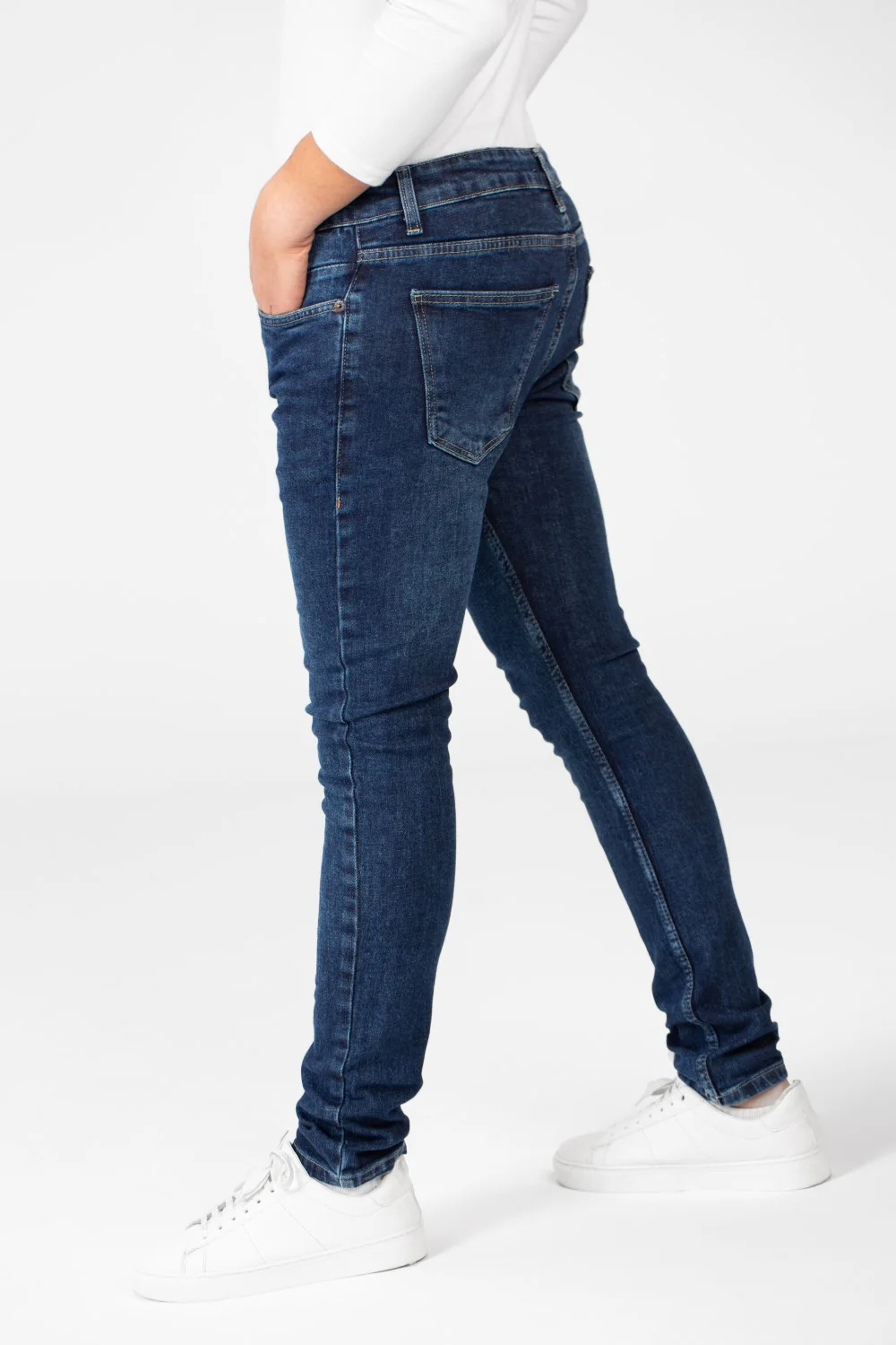 Men's Jeans Used Pants With A Skinny Fit - Image 4