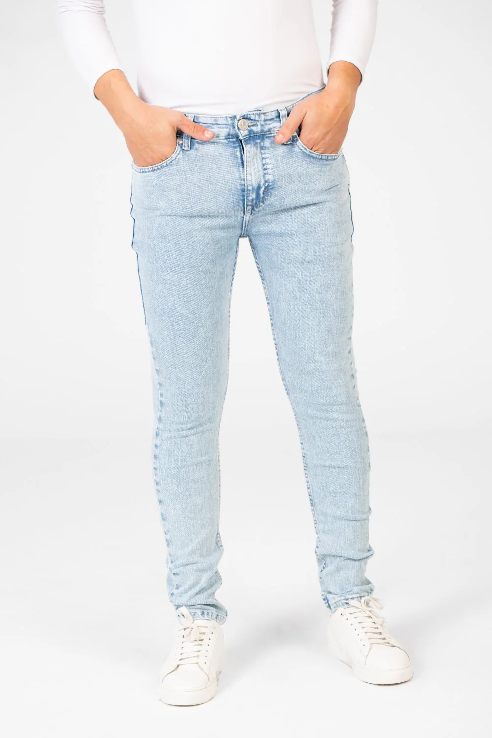 Men's Jeans Used Pants With A Skinny Fit - Image 5