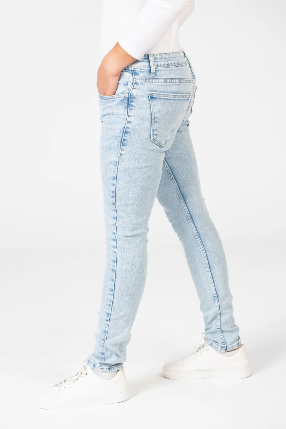 Men's Jeans Used Pants With A Skinny Fit - Image 8