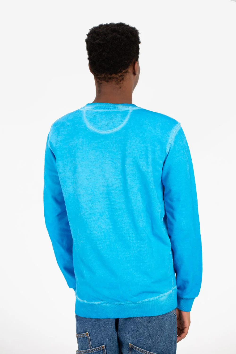 Men's Long Sleeved Crew Neck Sweatshirt - Image 10