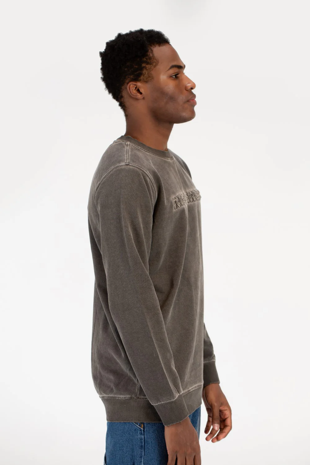 Men's Long Sleeved Crew Neck Sweatshirt - Image 3