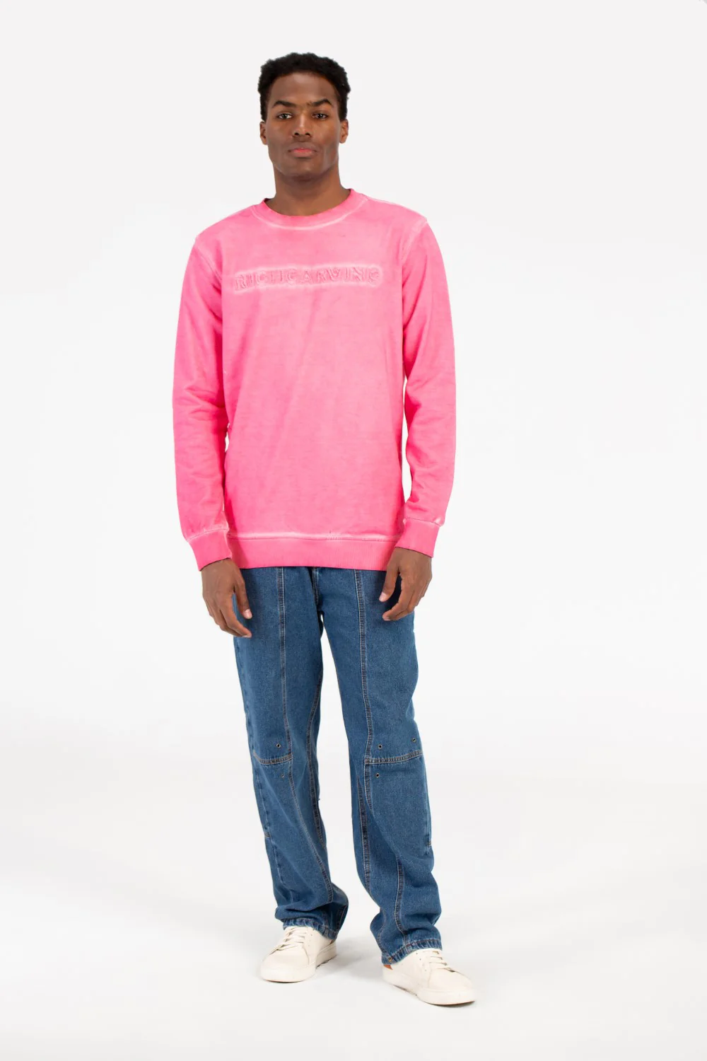 Men's Long Sleeved Crew Neck Sweatshirt - Image 8
