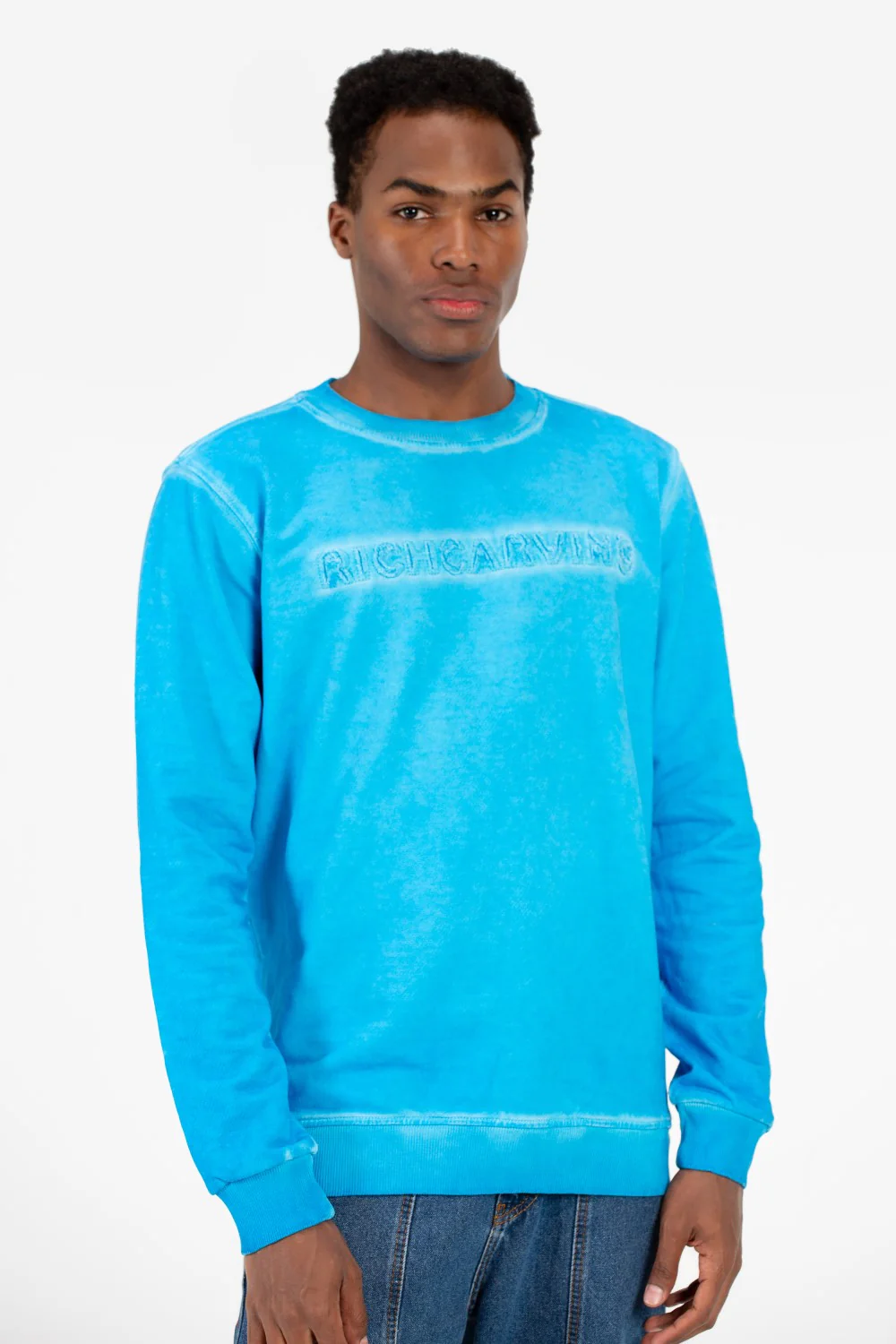 Men's Long Sleeved Crew Neck Sweatshirt - Image 9
