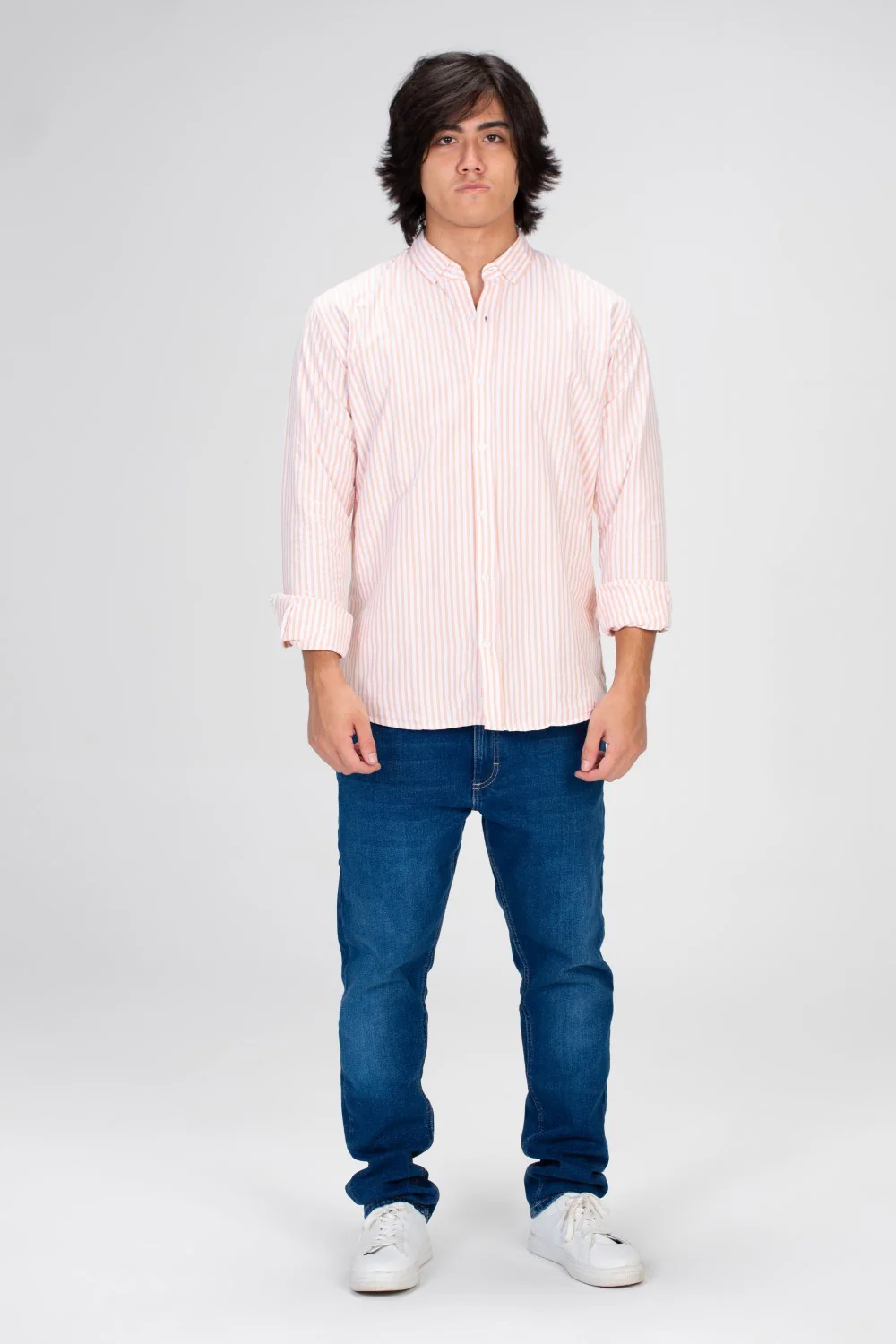 Men's Long Sleeved Slim Fit Shirt With High Quality Material - Image 9