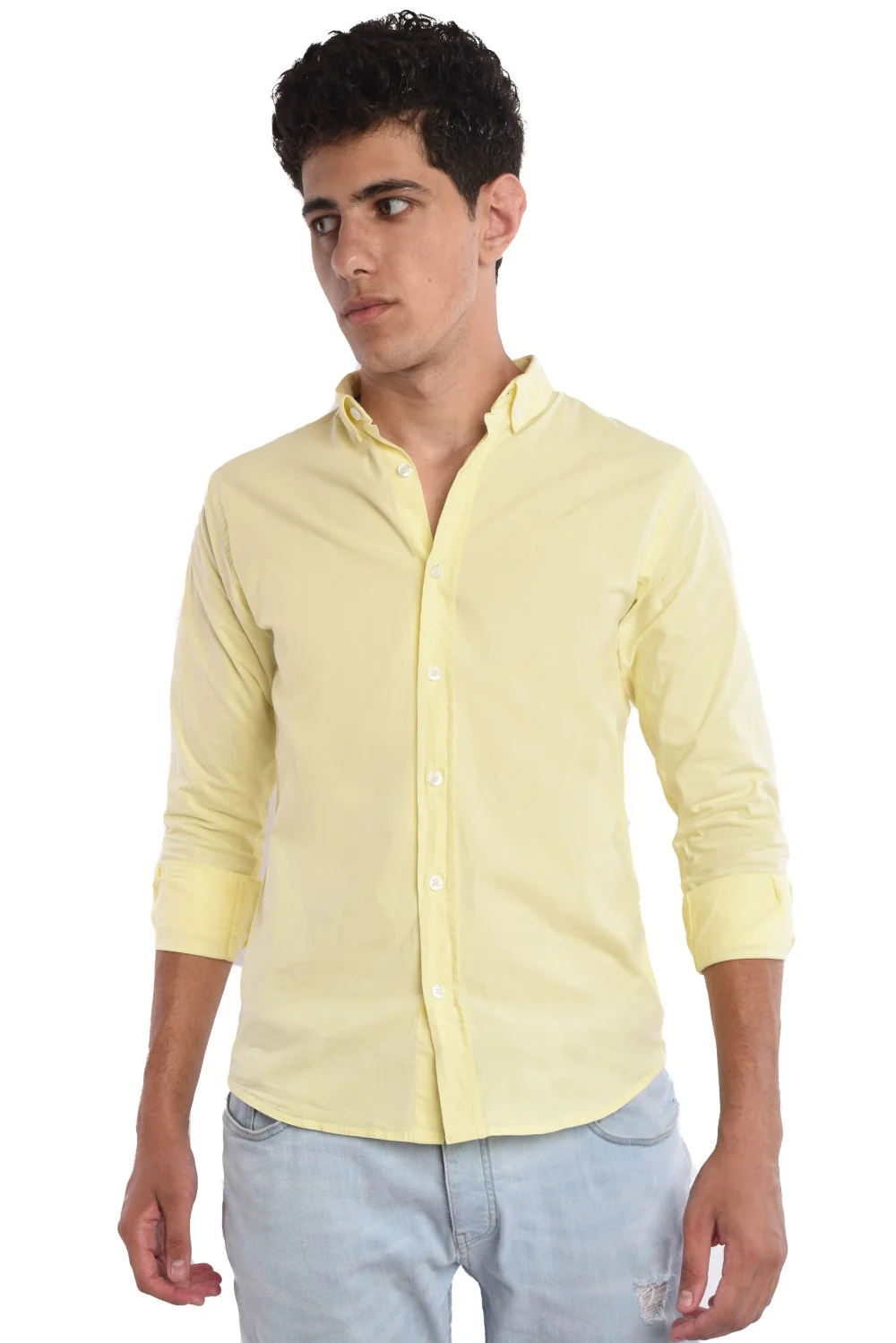 Men's Long Sleeves Classic Regular Fit Cotton Shirt - Image 10