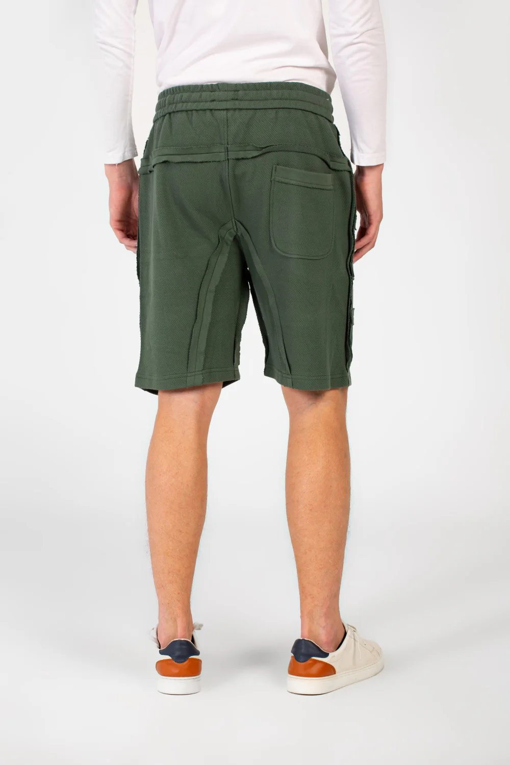 Men's Melton Modern Cut Short With Elastic Waistband And Pockets - Image 10
