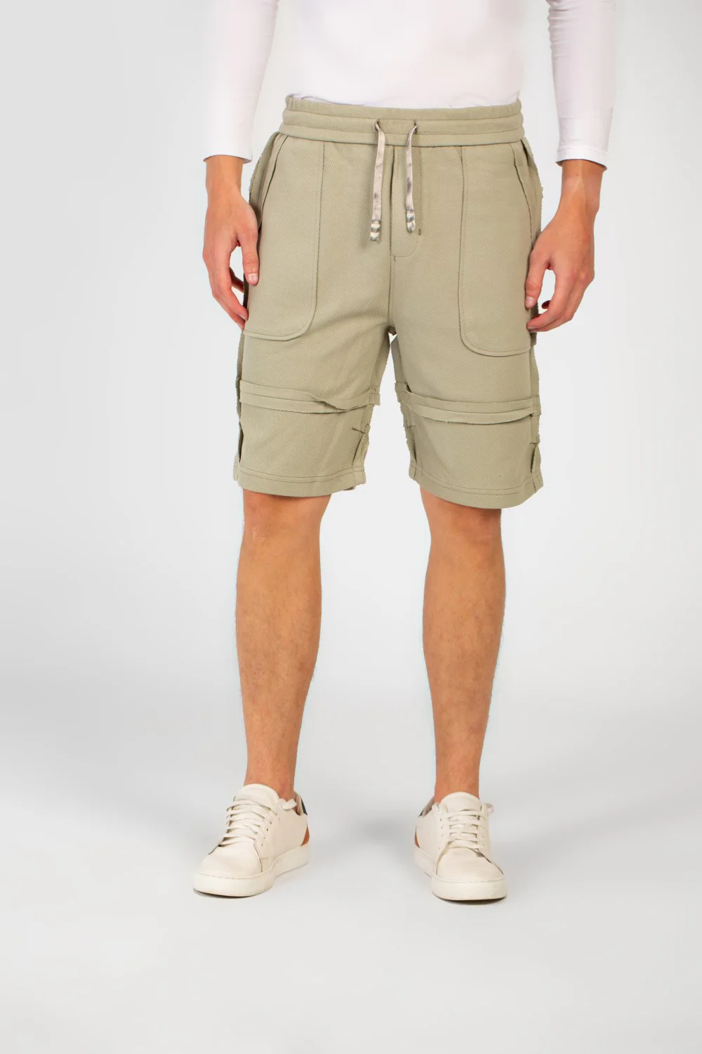 Men's Melton Modern Cut Short With Elastic Waistband And Pockets - Image 13