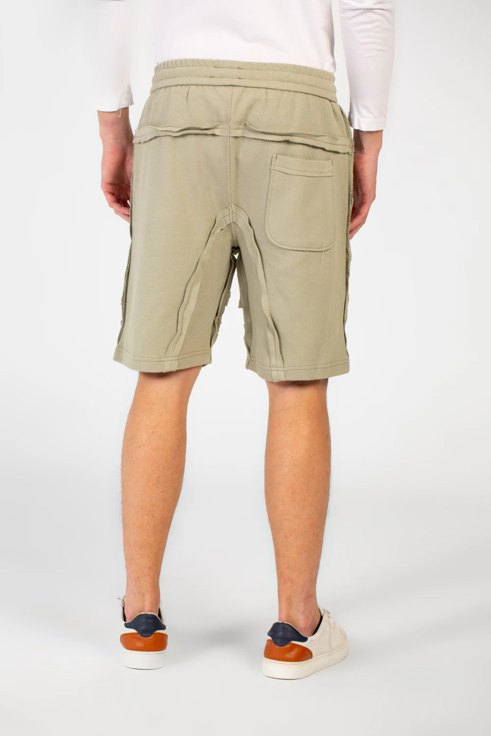 Men's Melton Modern Cut Short With Elastic Waistband And Pockets - Image 14