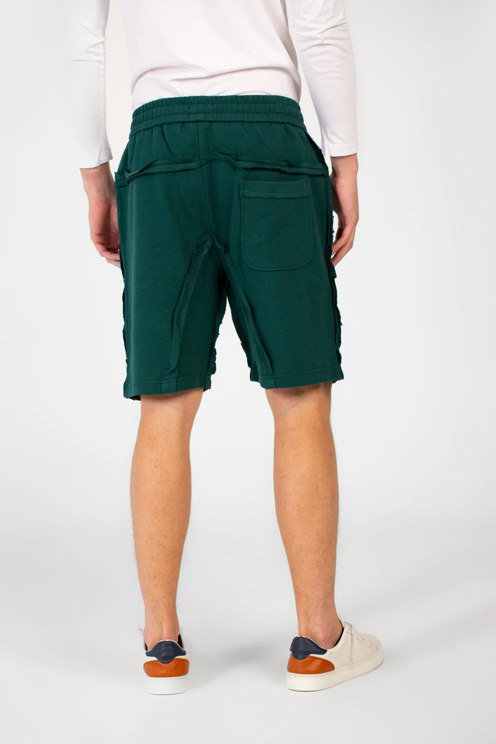 Men's Melton Modern Cut Short With Elastic Waistband And Pockets - Image 18