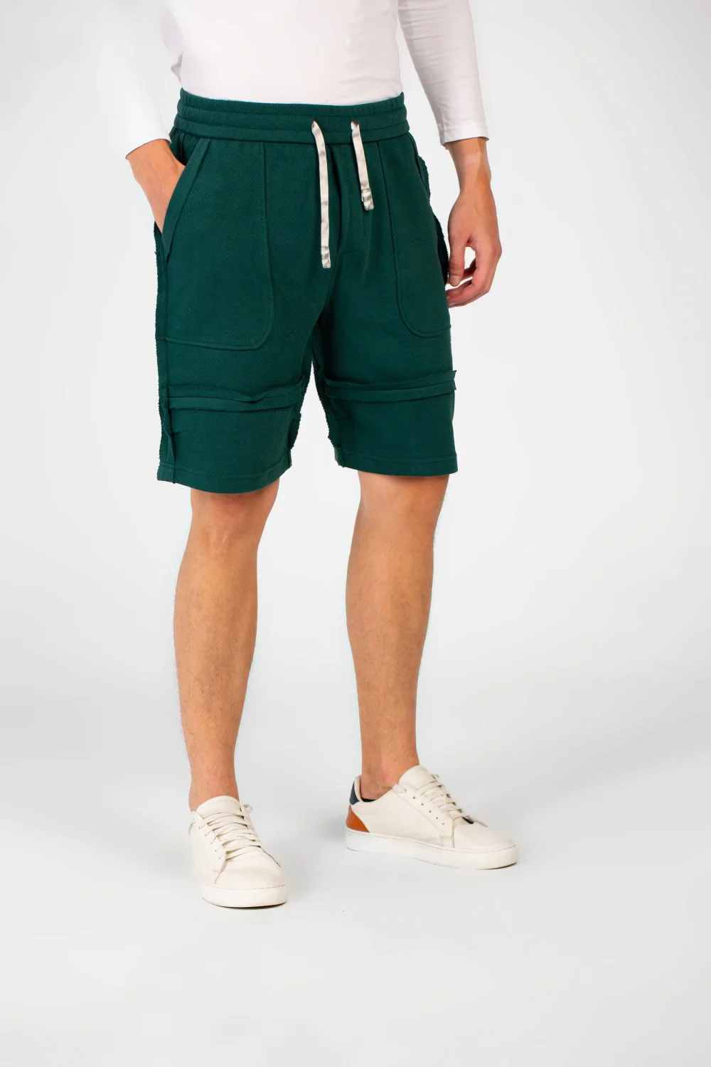 Men's Melton Modern Cut Short With Elastic Waistband And Pockets - Image 19