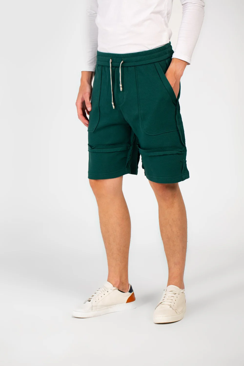 Men's Melton Modern Cut Short With Elastic Waistband And Pockets - Image 20