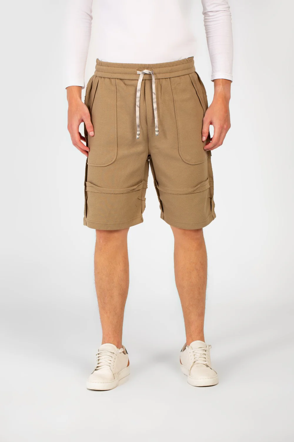 Men's Melton Modern Cut Short With Elastic Waistband And Pockets - Image 21