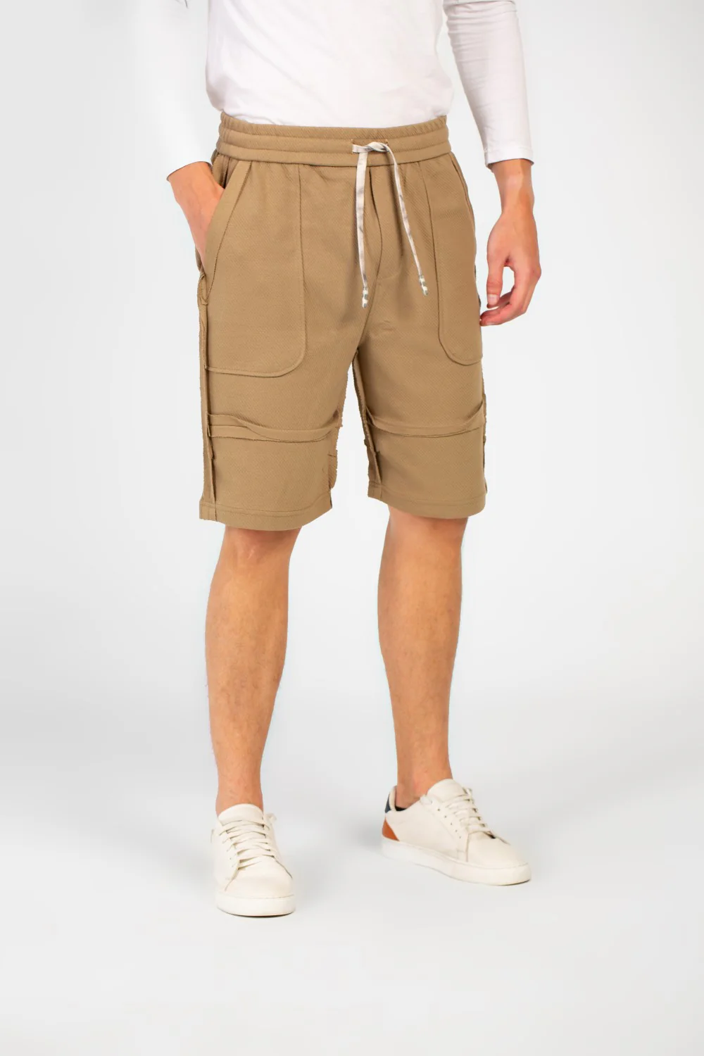 Men's Melton Modern Cut Short With Elastic Waistband And Pockets - Image 23