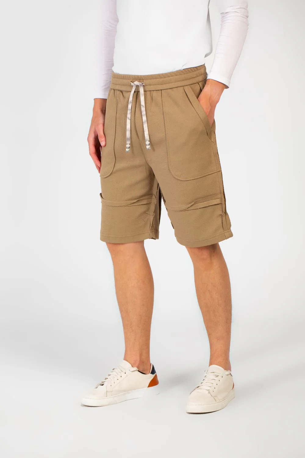 Men's Melton Modern Cut Short With Elastic Waistband And Pockets - Image 24
