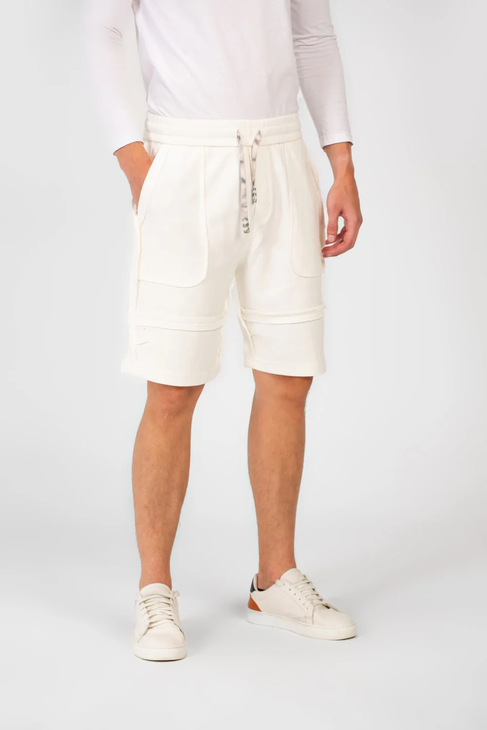 Men's Melton Modern Cut Short With Elastic Waistband And Pockets - Image 27