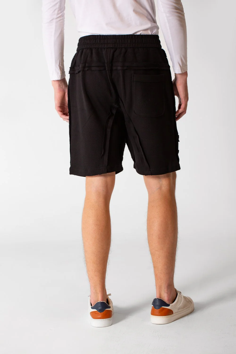 Men's Melton Modern Cut Short With Elastic Waistband And Pockets - Image 6