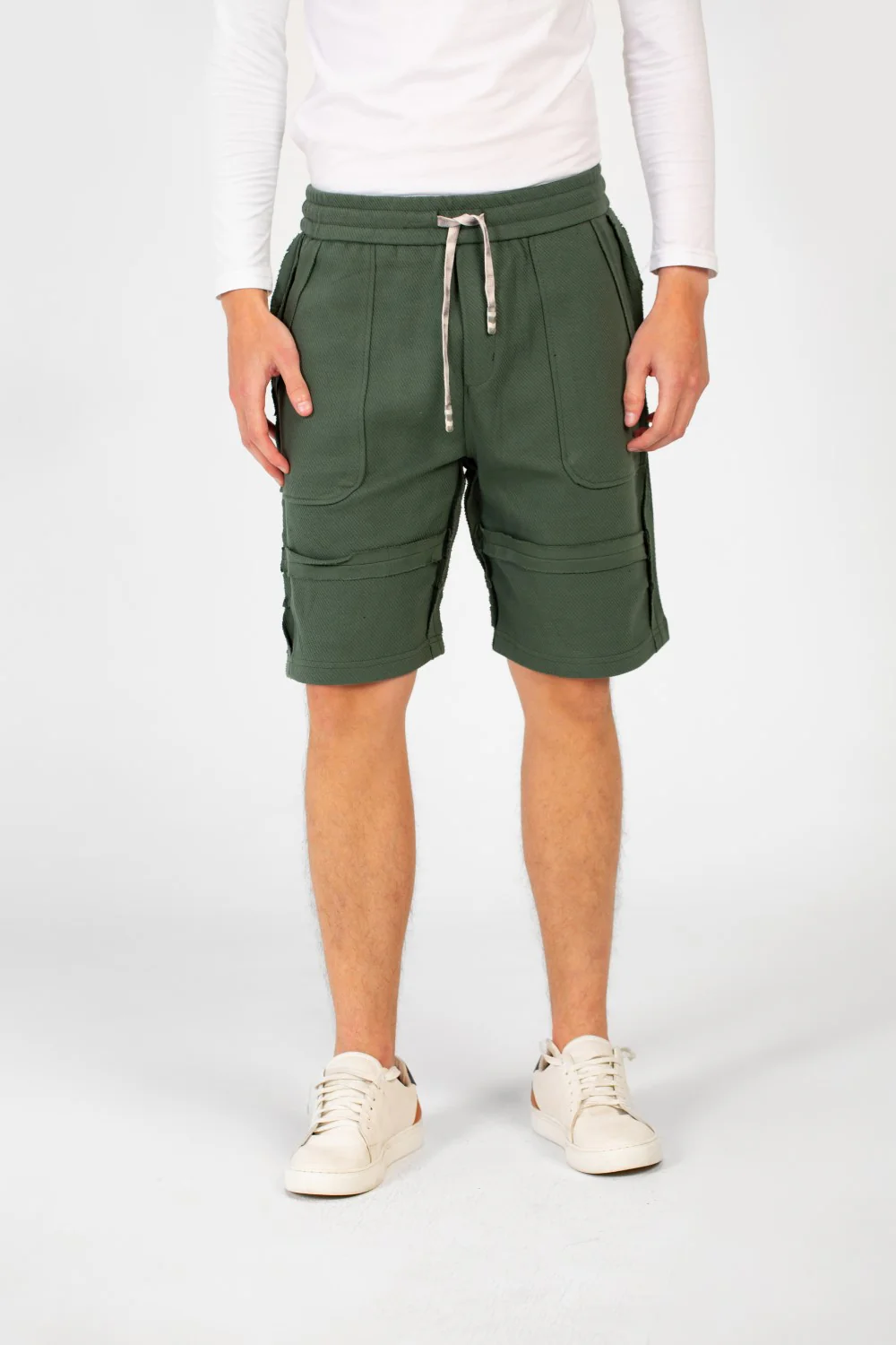 Men's Melton Modern Cut Short With Elastic Waistband And Pockets - Image 9