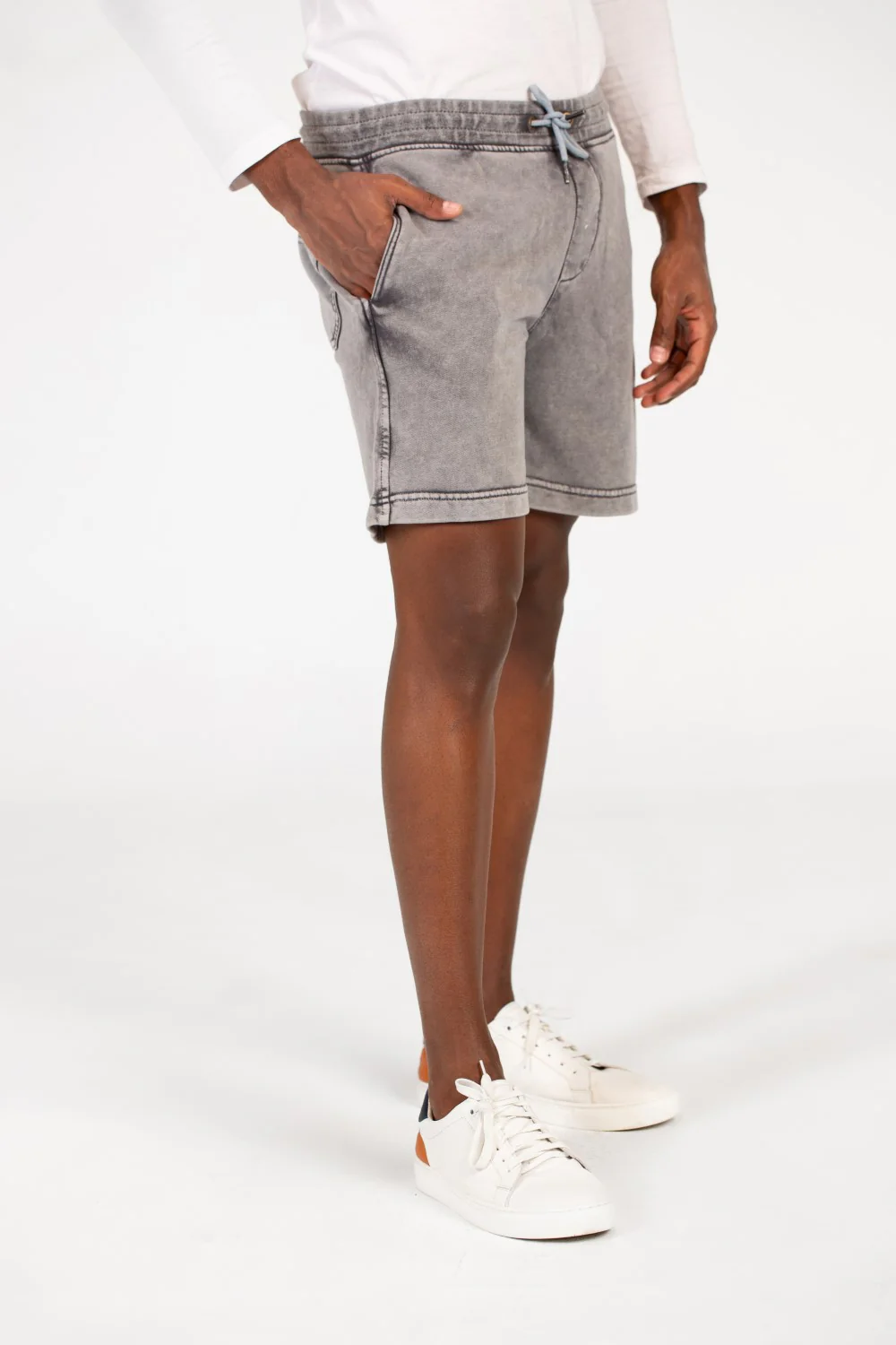 Men's Melton Washed Back Pocket Short - Image 7