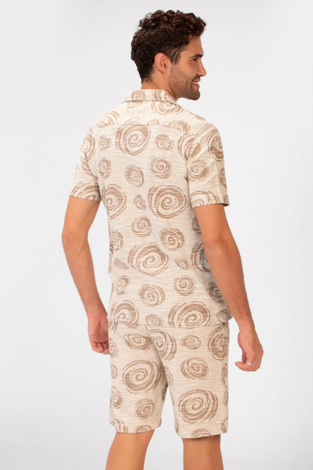 Men's Mesh Outfit Full Button - Image 2
